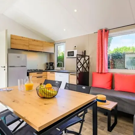 Mobil-home Confortable, Animaux Admis - 4 Pers. - Api-1-52-2582 Kamp alanı *